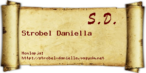 Strobel Daniella névjegykártya