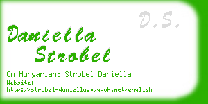 daniella strobel business card